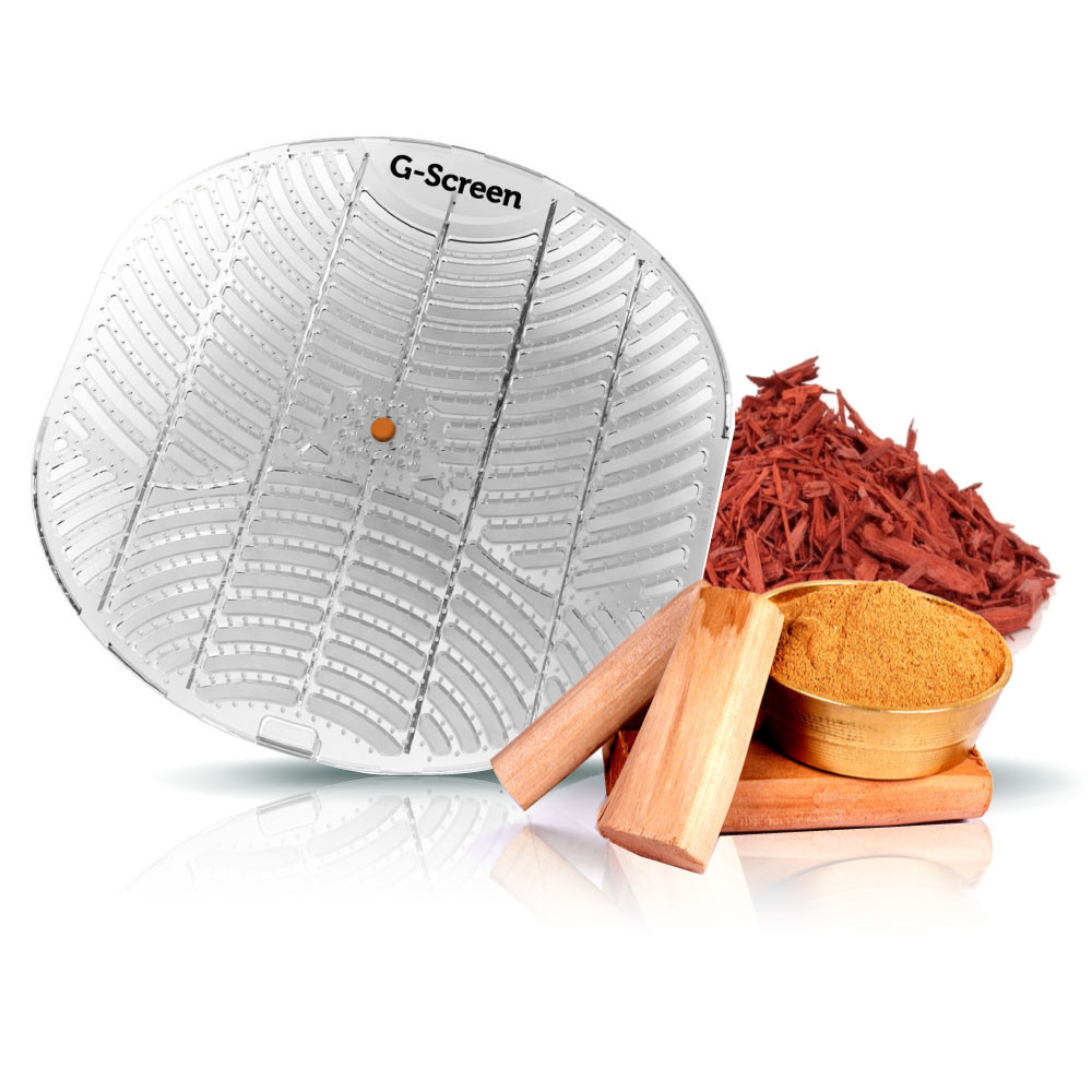 G-SCREEN Bergamott-szantálfa illatú piszoár rács G-SCREEN Bergamott-szantálfa illatú piszoár rács