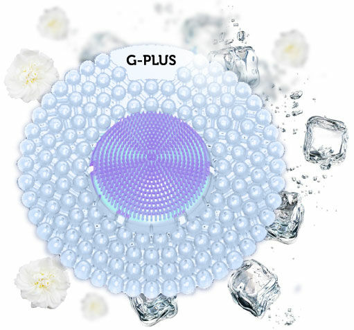 G-PLUS Ice Cool enzimköves piszoár rács