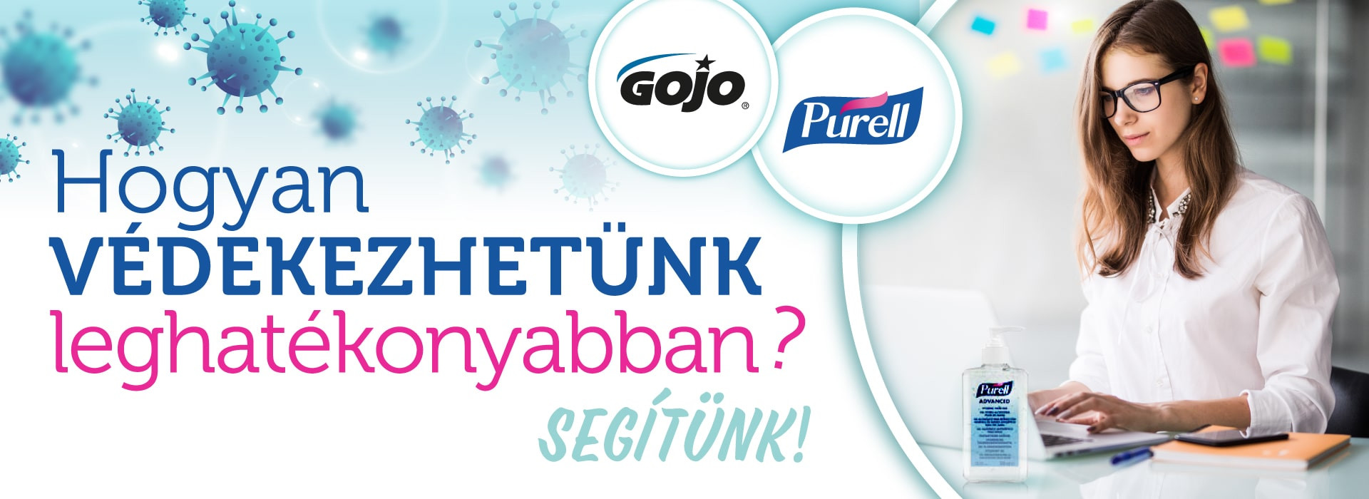 GOJO, PURELL a hatékony kézfertőtlenítésért GOJO, PURELL a hatékony kézfertőtlenítésért