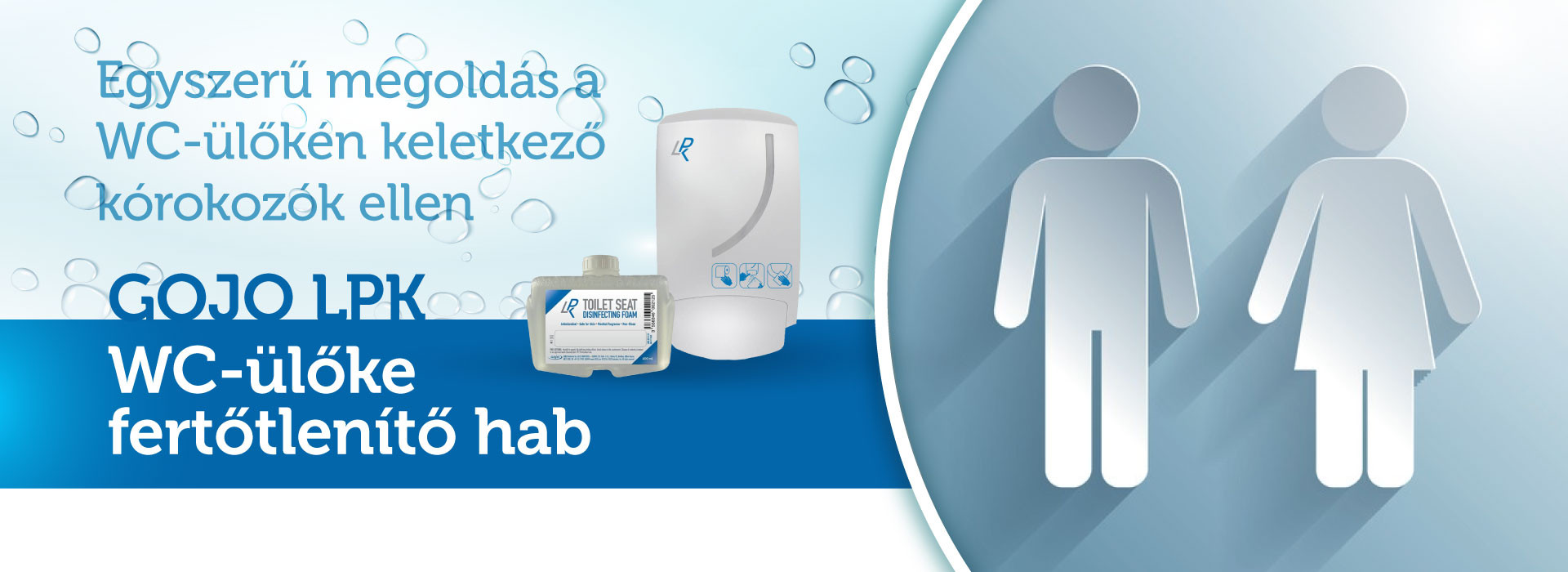 GOJO LPK WC-ülőke fertőtlenítő hab