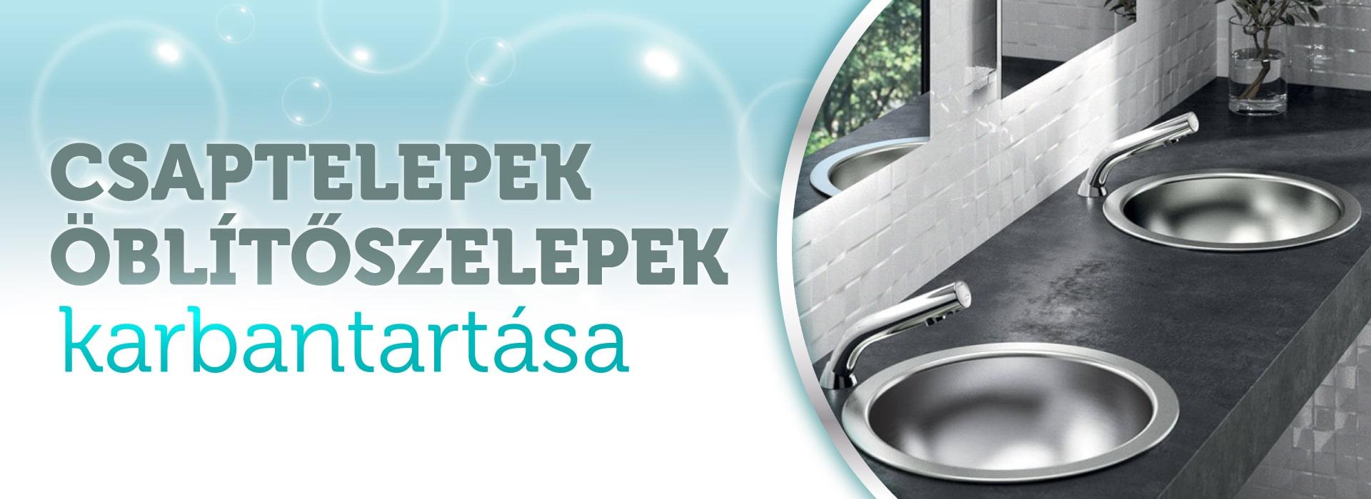 Csaptelepek karbantartása