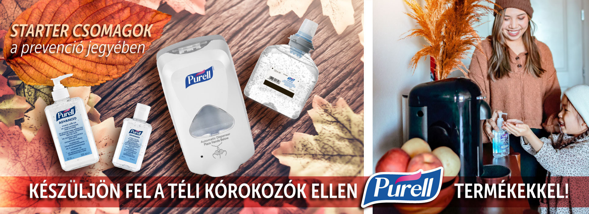 PURELL és GOJO Starter csomagok a prevenció jegyében PURELL és GOJO Starter csomagok a prevenció jegyében