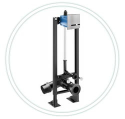 DELABIE TEMPOFIX 3 vandálbiztos WC szerelőkeret Dual Control infra és nyomógombos öblítőszeleppel. DELABIE TEMPOFIX 3 vandálbiztos WC szerelőkeret Dual Control infra és nyomógombos öblítőszeleppel.
