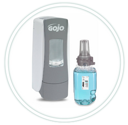 kézmosás higiéniájáról és hatékonyságáról a GOJO ADX adagolója és Freshberry habszappanja gondoskodik kézmosás higiéniájáról és hatékonyságáról a GOJO ADX adagolója és Freshberry habszappanja gondoskodik