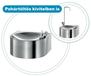 A falra rögzíthető fali ivókút szintén ideális gyerekek számára, biztonságos és higiénikus vízvételi lehetőséget biztosít. A falra rögzíthető fali ivókút szintén ideális gyerekek számára, biztonságos és higiénikus vízvételi lehetőséget biztosít.