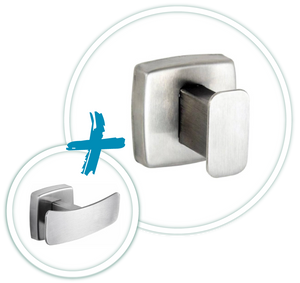 AISI304-es rozsdamentes acélból készült egyágú illetve kétágú akasztó, fali ruhafogas AISI304-es rozsdamentes acélból készült egyágú illetve kétágú akasztó, fali ruhafogas