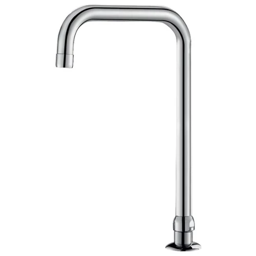 DELABIE hattyúnyakú lengő kifolyó kézmosóhoz, álló, 200 mm kinyúlással, 260 mm magas kifolyással