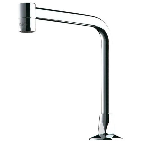 DELABIE fix kifolyó kézmosóhoz, álló, 150 mm kinyúlással, 170 mm magas kifolyással