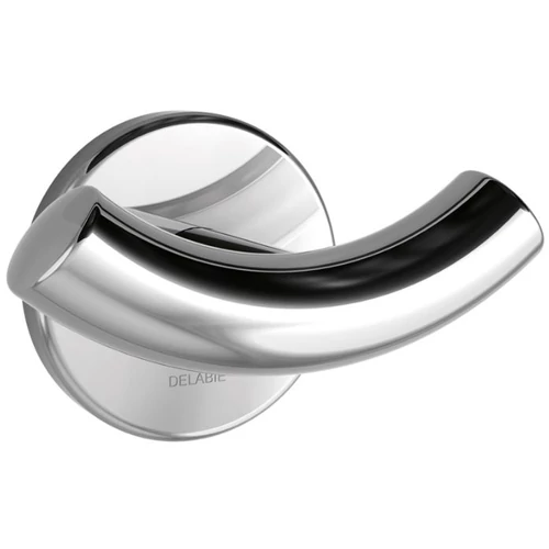 DELABIE kétágú akasztó, kerek, r.m. acél, fényes