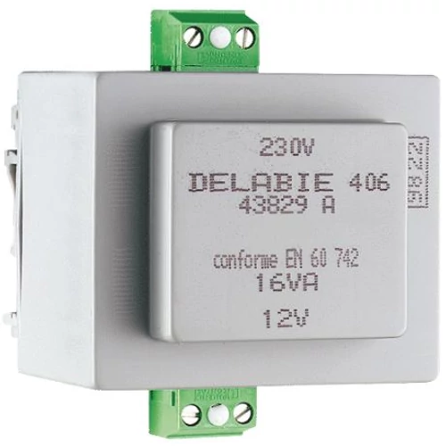 DELABIE transzformátor 230/12V doboz nélkül