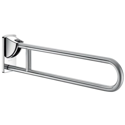 DELABIE felhajtható kapaszkodó, r.m. acél, UltraSatin selyem, lecsapódásmentes, 850mm