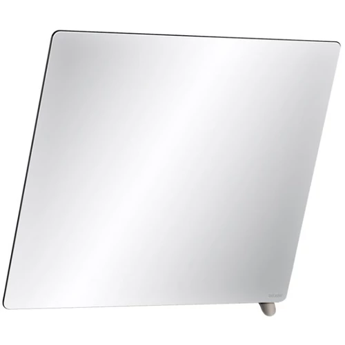 DELABIE keret nélküli dönthető tükör metallizált antracit színű alsó döntőkarral, 20°-ban állítható, 6 mm vastag biztonsági üveggel, 600x500 mm
