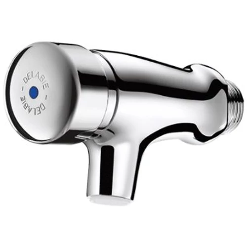 DELABIE TEMPOSTOP vandálbiztos fali csaptelep időzített nyomógombbal kevert vízre 50mm