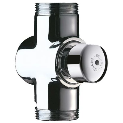 DELABIE TEMPOCHASSE falon kívüli direkt öblítésű nyomógombos WC öblítő 5/4", 1,2 l/mp