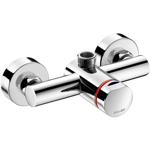 DELABIE TEMPOMIX 3 falon kívüli zuhanycsap H-M vízre fejbenkeverős időzített nyomógombbal, felső kifolyás