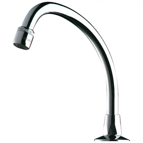 DELABIE hattyúnyakú lengő kifolyó kézmosóhoz, álló, 200 mm kinyúlással, 200 mm magas kifolyással