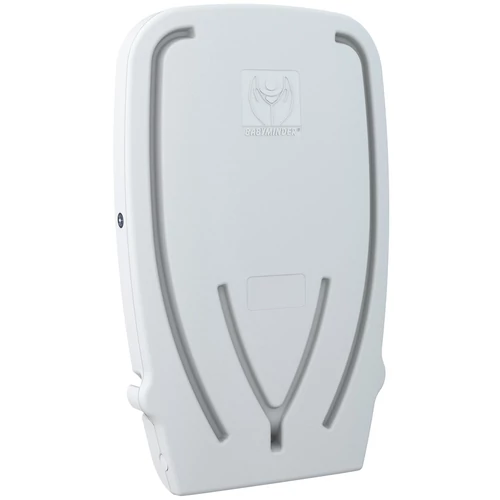 Lehajtható pelenkázó, fali függőleges BABYMINDER, fehér