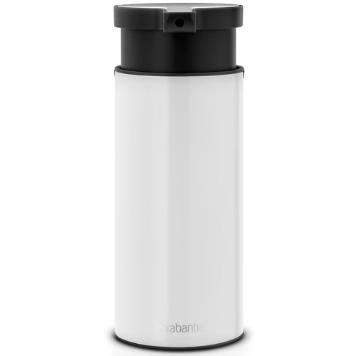 Brabantia Profile pumpás szappanadagoló, 180ml könnyen utántölthető, szabadon álló, csöpögésmentes pumpa, csúszásmentes talp, H=165mm, r.m. acél, fehér - 108181