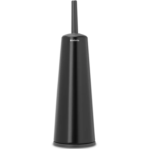 Brabantia ReNew WC-kefe padlón álló tartóval, acél, matt fekete - 108587