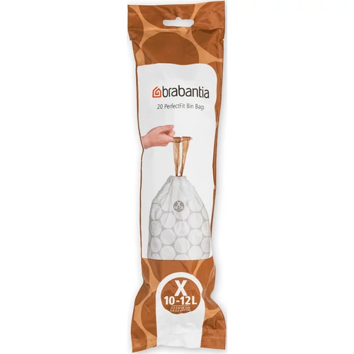 Brabantia PerfectFit szemeteszsák, X méret, 10-12L, 20 zsák/tekercs - 116728