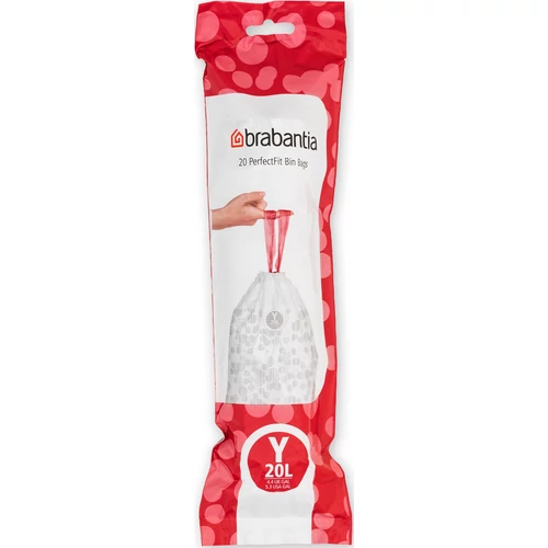 Brabantia PerfectFit szemeteszsák, Y méret, 20L, 20 zsák/tekercs - 116742