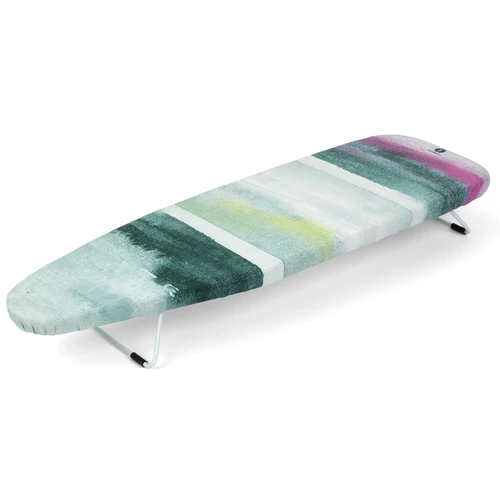 Brabantia Steam Iron Rest vasalódeszka 950x300mm - S méret, akasztóval, vasalótálca nélkül, D=22mm fehér váz, reggeli szellő huzat - 119743