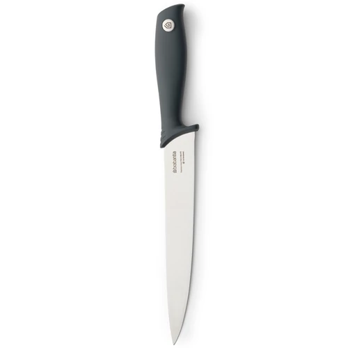 Brabantia Tasty+ Slice & Dice szeletelő kés, beépített ujjvédővel, r.m. acél penge, műanyag markolat - 120664