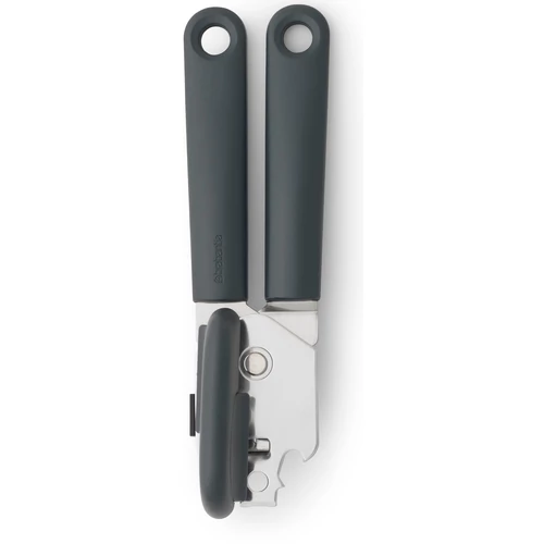 Brabantia Tasty+ Nice & Handy konzervnyitó, palakcnyitóval, akasztóval, r.m. acél, műanyag, sötétszürke - 121869