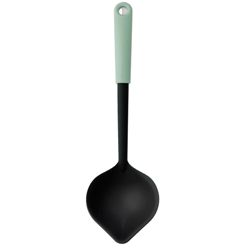 Brabantia Tasty+ Cook & Serve merőkanál, kaparóval, beépített serpenyőtartóval, akasztóval, hőálló, műanyag, jáde zöld - 122729