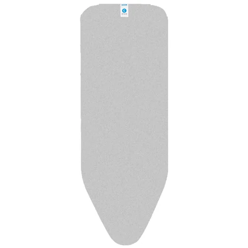 Brabantia Ironing Table Perfect Fit Covers vasalódeszka huzat, 1240x450mm - C méret, felső réteg - huzat + 2mm hab alátét, metalizált szürke - 136702