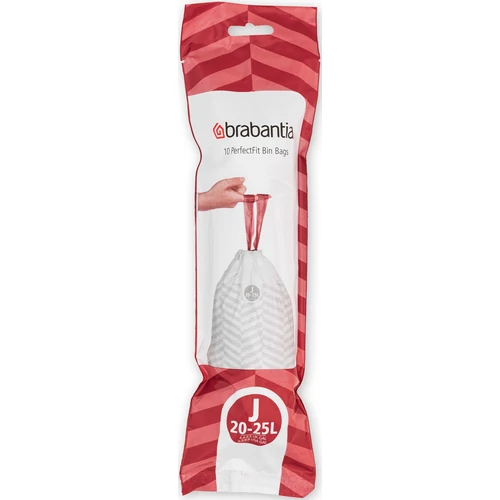 Brabantia PerfectFit szemeteszsák, J méret, 20-25L, 10 zsák/tekercs - 138324