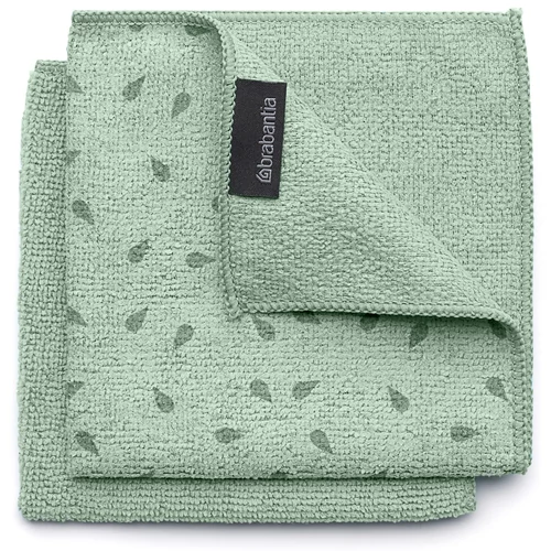 Brabantia SinkSide Microfibre Dish Cloths mikroszálas tisztítókendő, 2 db-os szett, jáde zöld, 300x300 mm - 216282