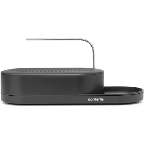 Brabantia SinkStyle Organiser mosogató rendszerező, beépített csepptálcával, műanyag, szabadon álló, határtalan szürke ásványi textúra, 350x150x130mm - 227868