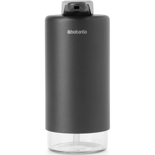 Brabantia SinkStyle Soap Dispenser konyhai szappanadagoló 200ml, r.m. acél burkolat, üveg tartály, határtalan szürke ásványi textúra - 227981