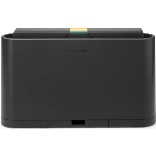 Brabantia Tasty+ Slice & Dice vágódeszka szett, 4db-os, tartóval, kihúzható telefon/ tablet állvány, sötétszürke, 360x218mmm - 229466