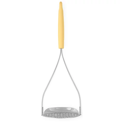 Brabantia Tasty+ Cook & Serve krumplitörő merőkanál kialakítással, r.m. acél test, műanyag nyél, vaníliasárga - 229503