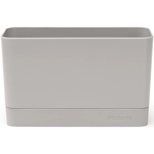 Brabantia SinkSide Sink Organiser mosogatószervező, csepptálcás kialakítás, szabadon álló, 190x115x85mm, műanyag, középszürke - 230066