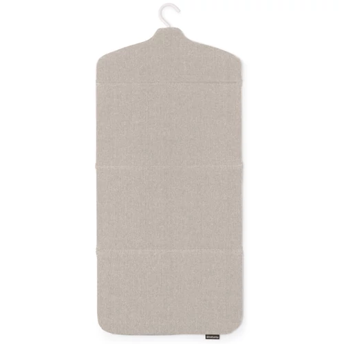 Brabantia Foldable Steam Board felakasztható gőzdeszka, vállfás kampóval, csúszásmentes, 360°-ban forgatható, összehajtható, pamut, műanyag, szürke - 231742