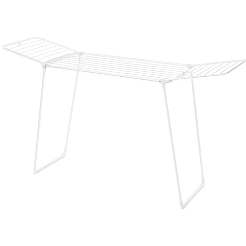 Brabantia HangOn Drying Rack Too ruhaszárító állvány, 22m szárítási hossz, integrált akasztó sín, 20kg teherbírás, összecsukható, acél, fehér - 232466