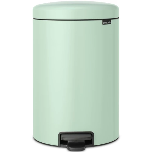 Brabantia NewIcon pedálos hulladékgyűjtő szagmentesen záródó Soft-Close fedél, műanyag tartály, 20L - Y méret, acél, jáde zöld - 233920