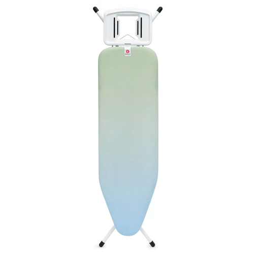 Brabantia Solid Steam Iron Rest vasalódeszka 1240x380mm - B méret, fix vasalótámasz, D=22mm fehér váz, megnyugtató tenger huzat - 236006