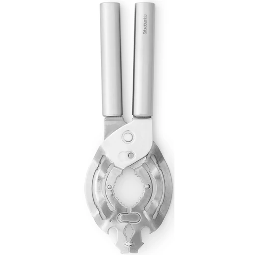 Brabantia Profile Nice & Handy univerzális befőttesüvegnyitó, többféle kupakhoz, perforátorral, tartós, erős, r.m. acél, selyem matt - 250767