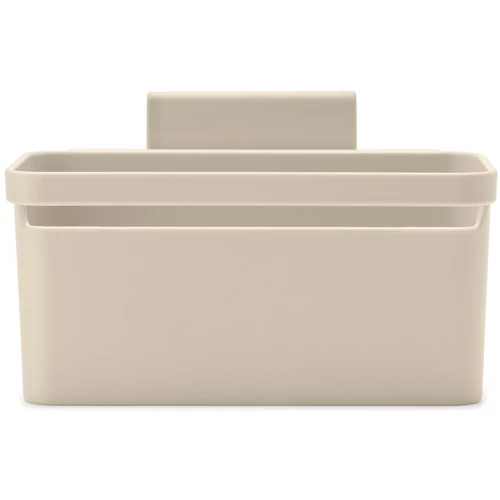 Brabantia SinkSide In-sink Organiser mosogatómedencébe rögzíthető mosogatószervező tapadókorongokkal, műanyag, világos bézs, 127x171x106mm - 252129