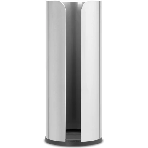 Brabantia ReNew tartalék WC-papír tartó 3 háztartási tekercshez, szabadon álló, r.m. acél, selyem - 280566