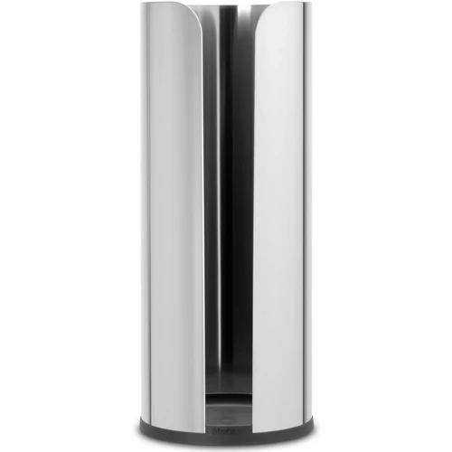 Brabantia ReNew tartalék WC-papír tartó 3 háztartási tekercshez, szabadon álló, r.m. acél, fényes - 280580