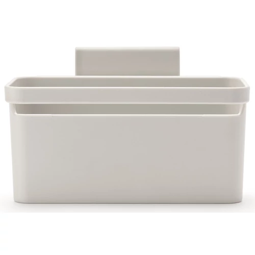 Brabantia SinkSide In-sink Organiser mosogatómedencébe rögzíthető mosogatószervező tapadókorongokkal, műanyag, világosszürke, 127x171x106 mm - 302480