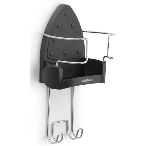 Brabantia Iron Rest vasaló és vasalódeszka tartó, hőálló, falra szerelhető, sötétszürke - 385742