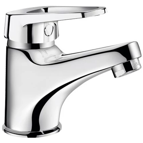 DELABIE álló mosdócsap 100mm fix kifolyóval, lyukas keverőkarral, H=60mm, 5L/p