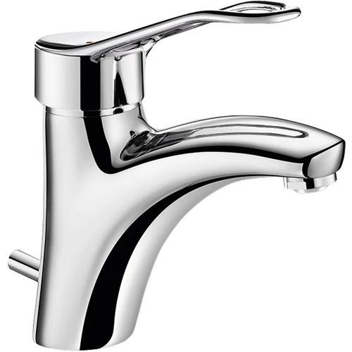 DELABIE álló csap lyukas karral, BIOSAFE higiénikus kifolyóval, H=85mm, L=135mm, 5L/p, leeresztőszeleppel