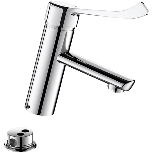 DELABIE orvosi karos csap SECURITHERM EP nyomáskiegyenlítős forrázásgátlás, levehető BIOCLIP test, leeresztőszelep nélkül, elzárócsapokkal